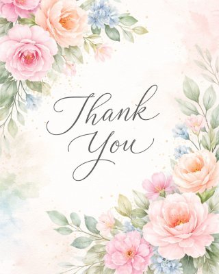 Floral Thank You